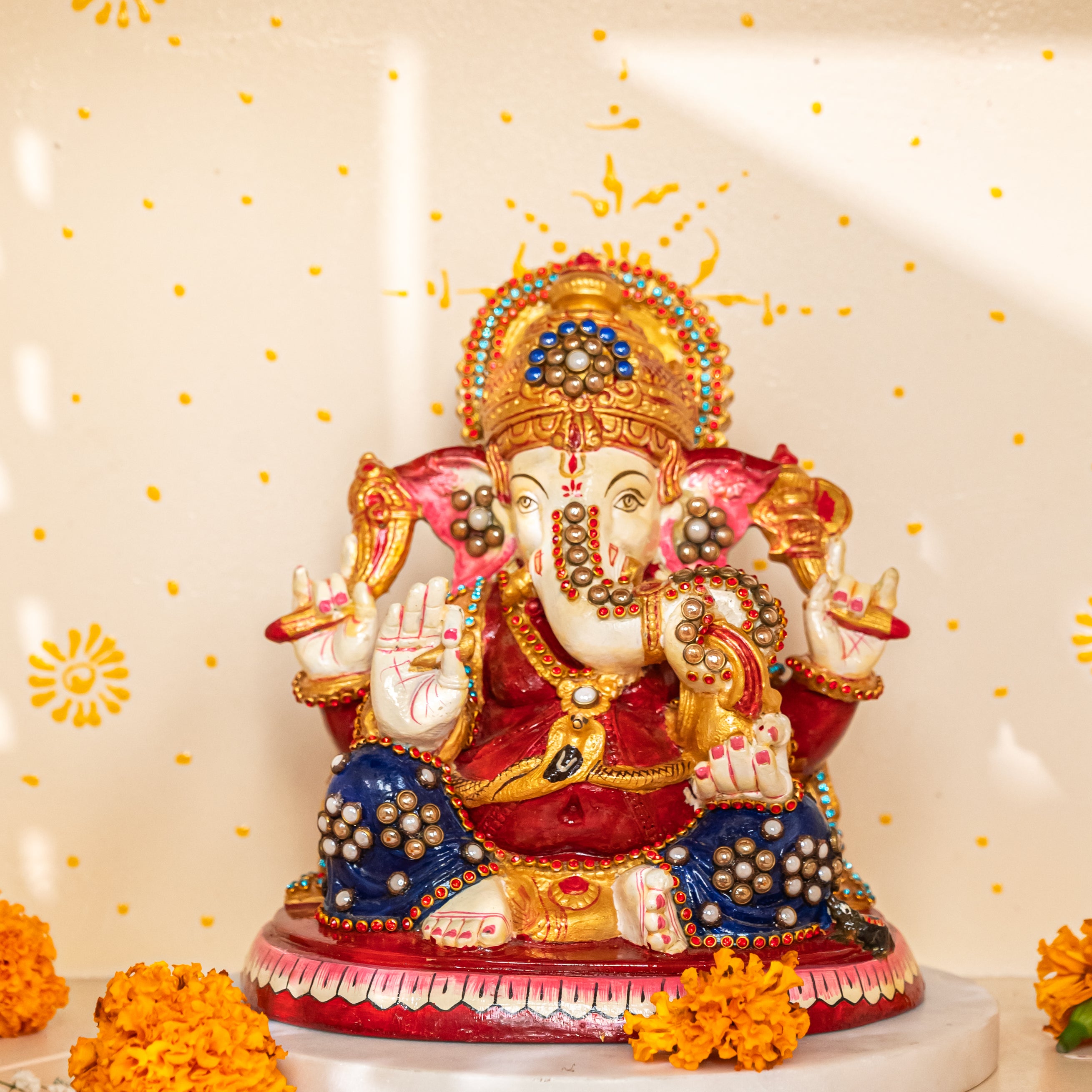 The Meenakari Ganesha Chosen by the Ambanis - (Read the Description)