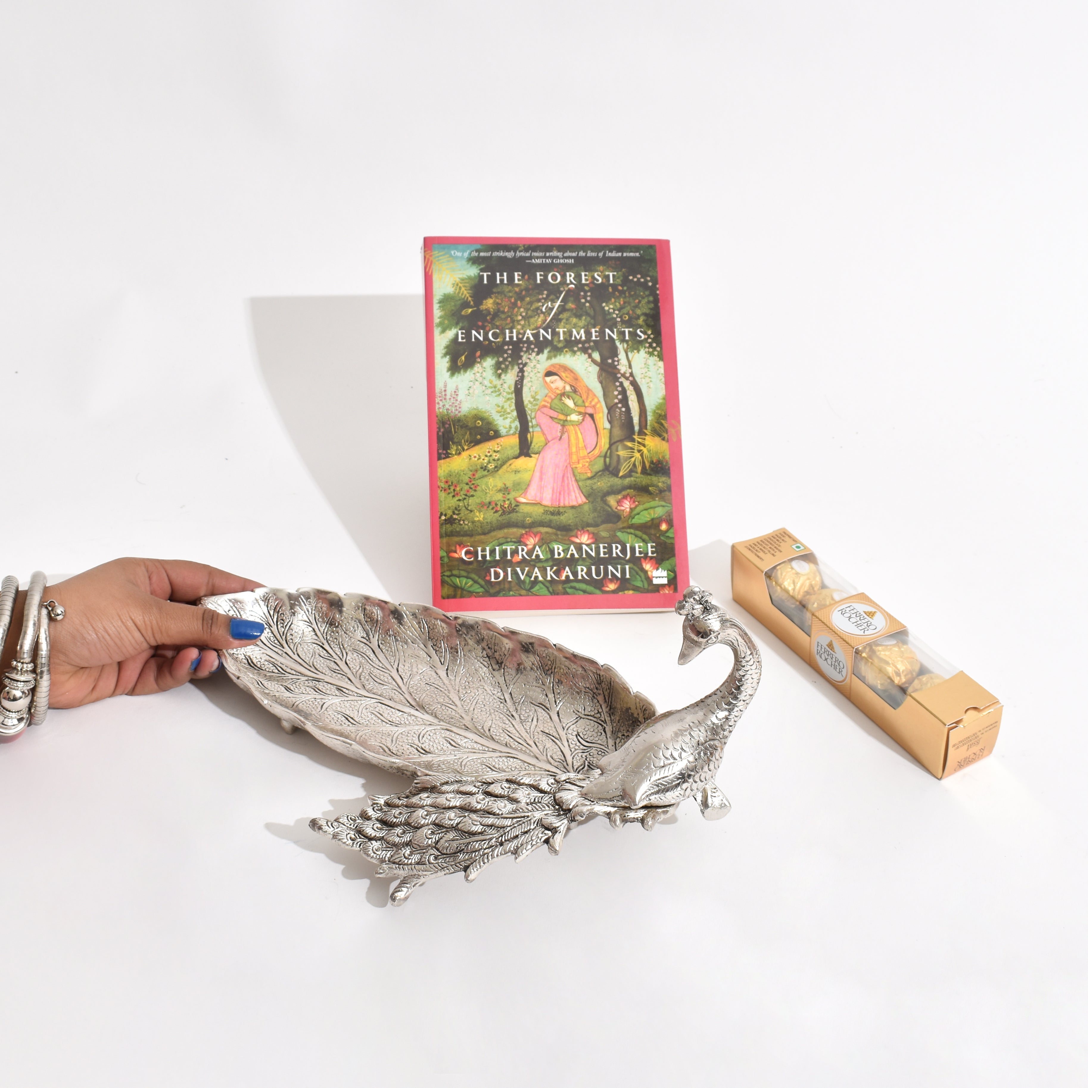 Peacock Platter, Bite & Books