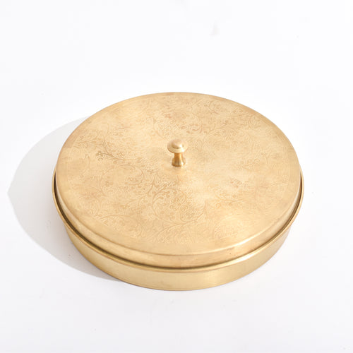 Brass Masala Box (Large)