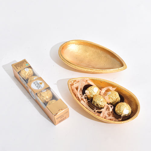 Almond-Shaped Serving Platter