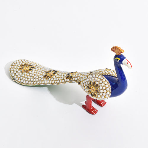 Meenakari Stone Peacock