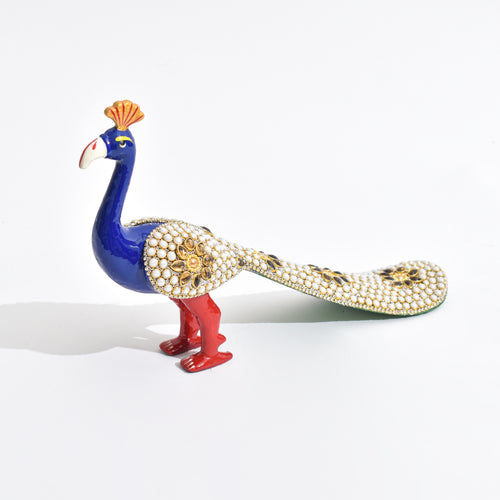 Meenakari Stone Peacock
