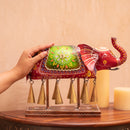 Elephant Adorned with 10 Bells