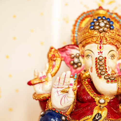 The Meenakari Ganesha Chosen by the Ambanis - (Read the Description)