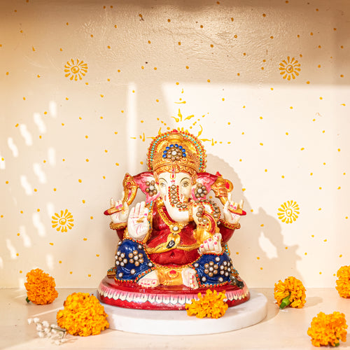 The Meenakari Ganesha Chosen by the Ambanis - (Read the Description)