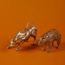 Bull and Bear Statue for Stock Market Traders | Office Décor Gift