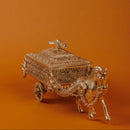 German Silver Plated Horse Cart (Baggi) | Royal Décor Gift