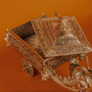 German Silver Plated Horse Cart (Baggi) | Royal Décor Gift
