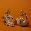 Peacock Candle Holder and Dips Serving Platter