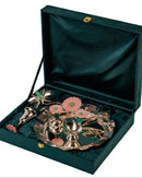 German Silver Flower Pooja Thali for Festivals & Rituals