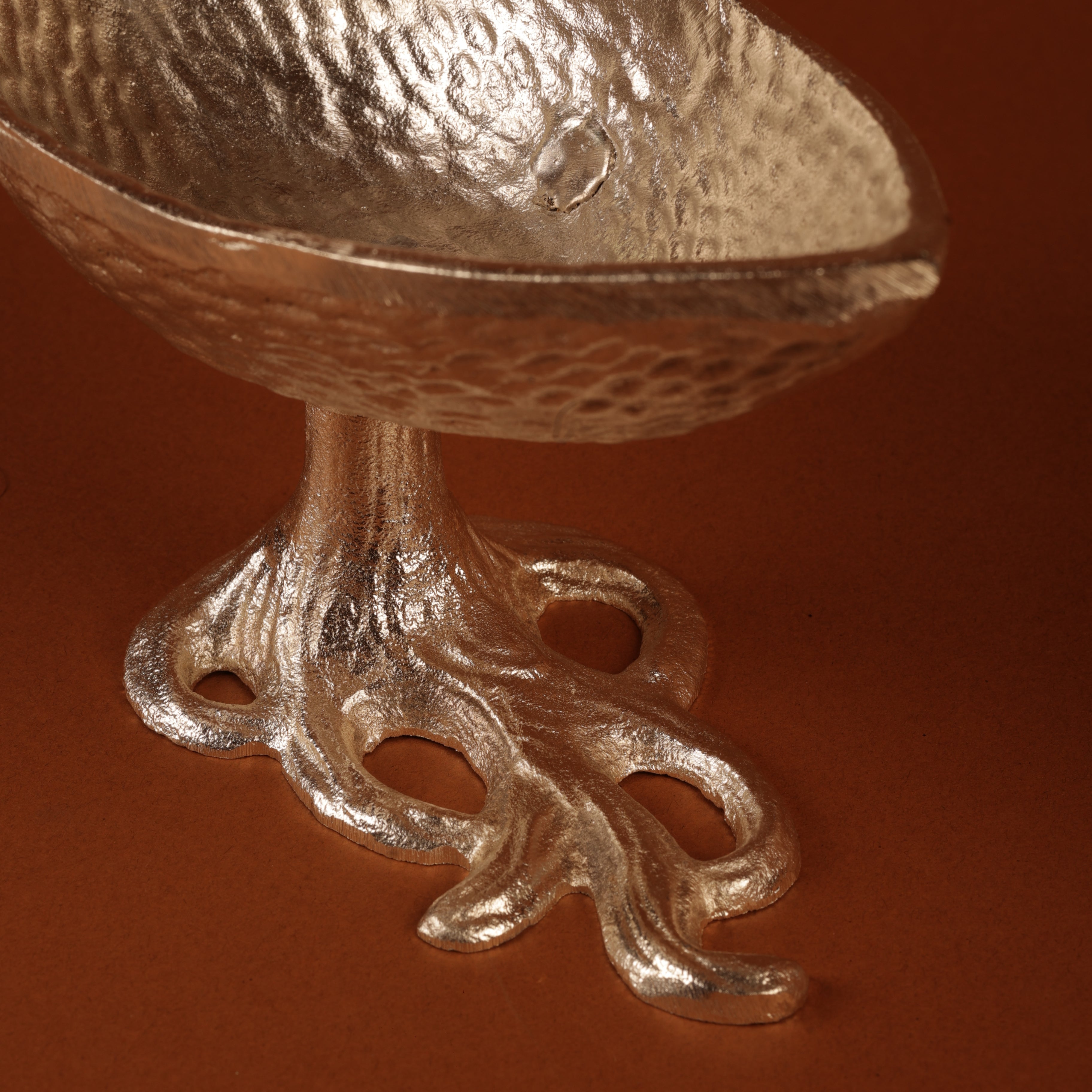 German Silver Plated Boat Shaped Serving Platter