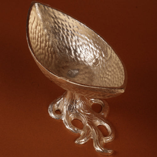 German Silver Plated Boat Shaped Serving Platter