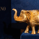 Gold-plated elephant set of 3
