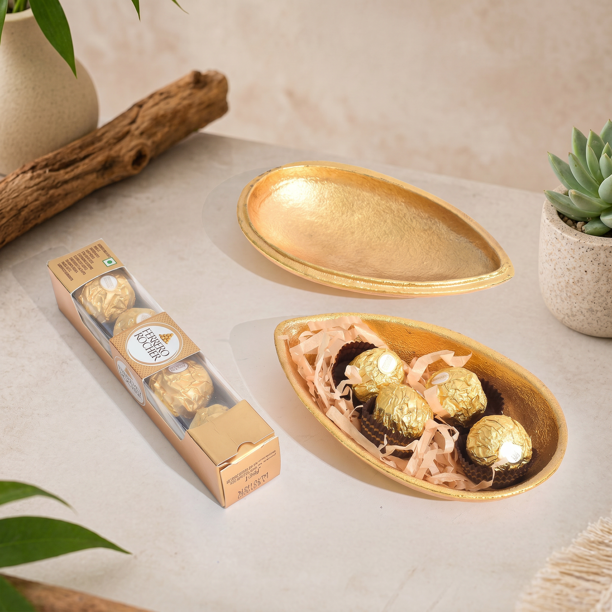Almond-Shaped Serving Platter
