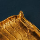 Golden Aladdin Carpet Shaped Small Platter | Decorative Serving Tray
