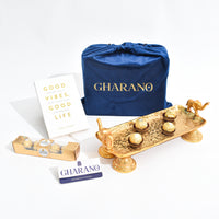 Gold Trunk of Tradition, Hazelnut & Pages