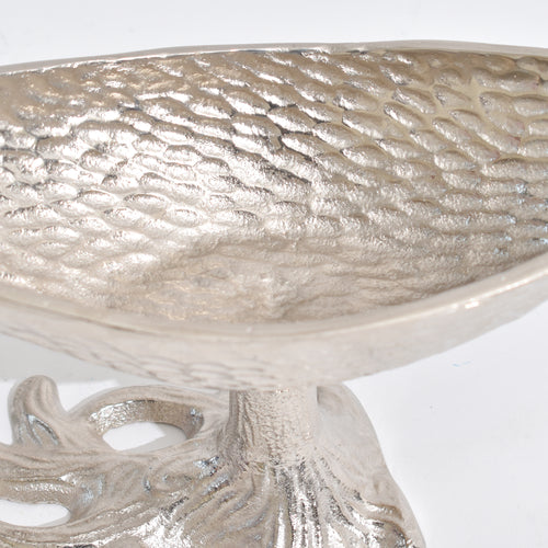 Silver Boat Design Platter – For Serving Snacks with Style