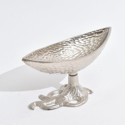 Silver Boat Design Platter – For Serving Snacks with Style