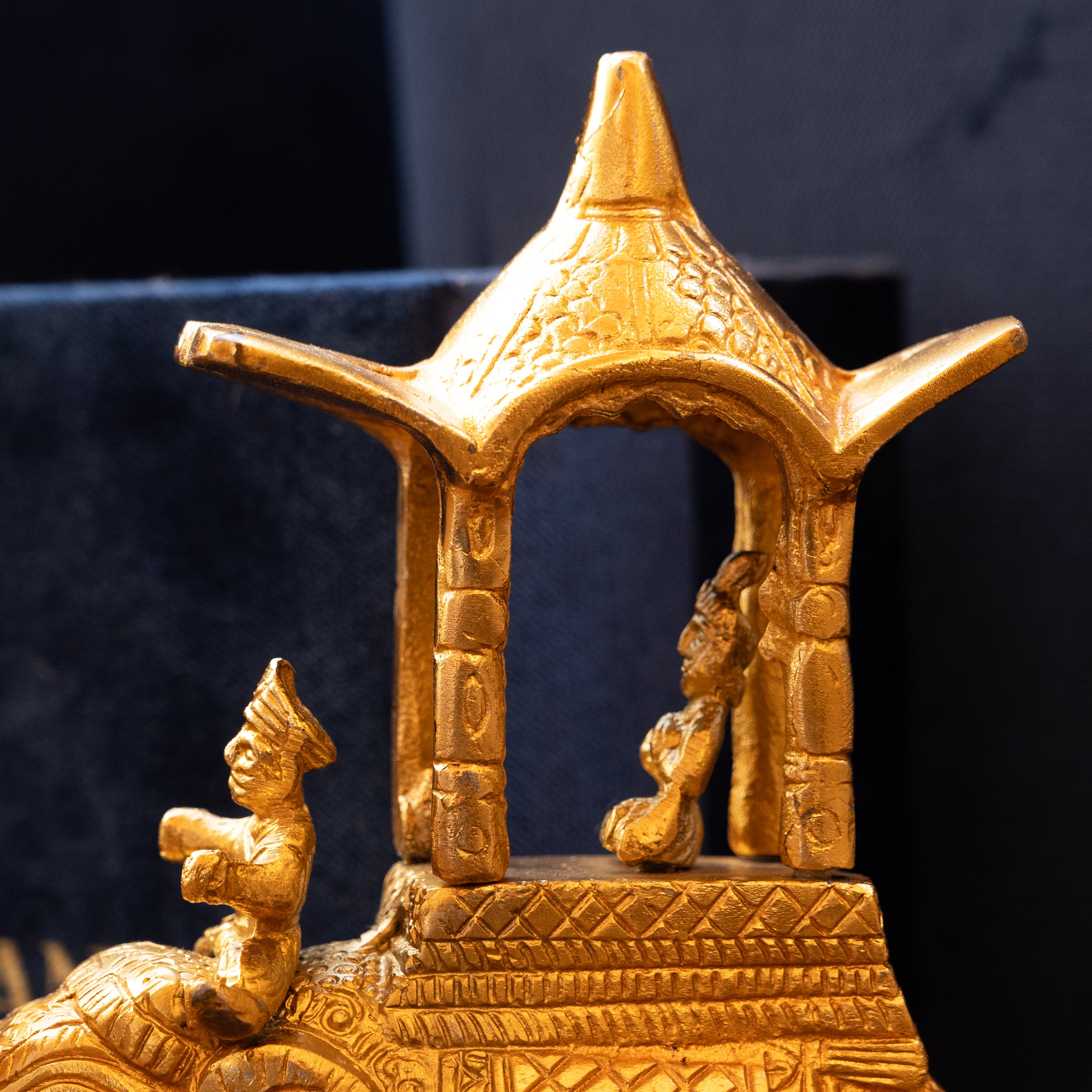 Gold plated Ambabari Elephant