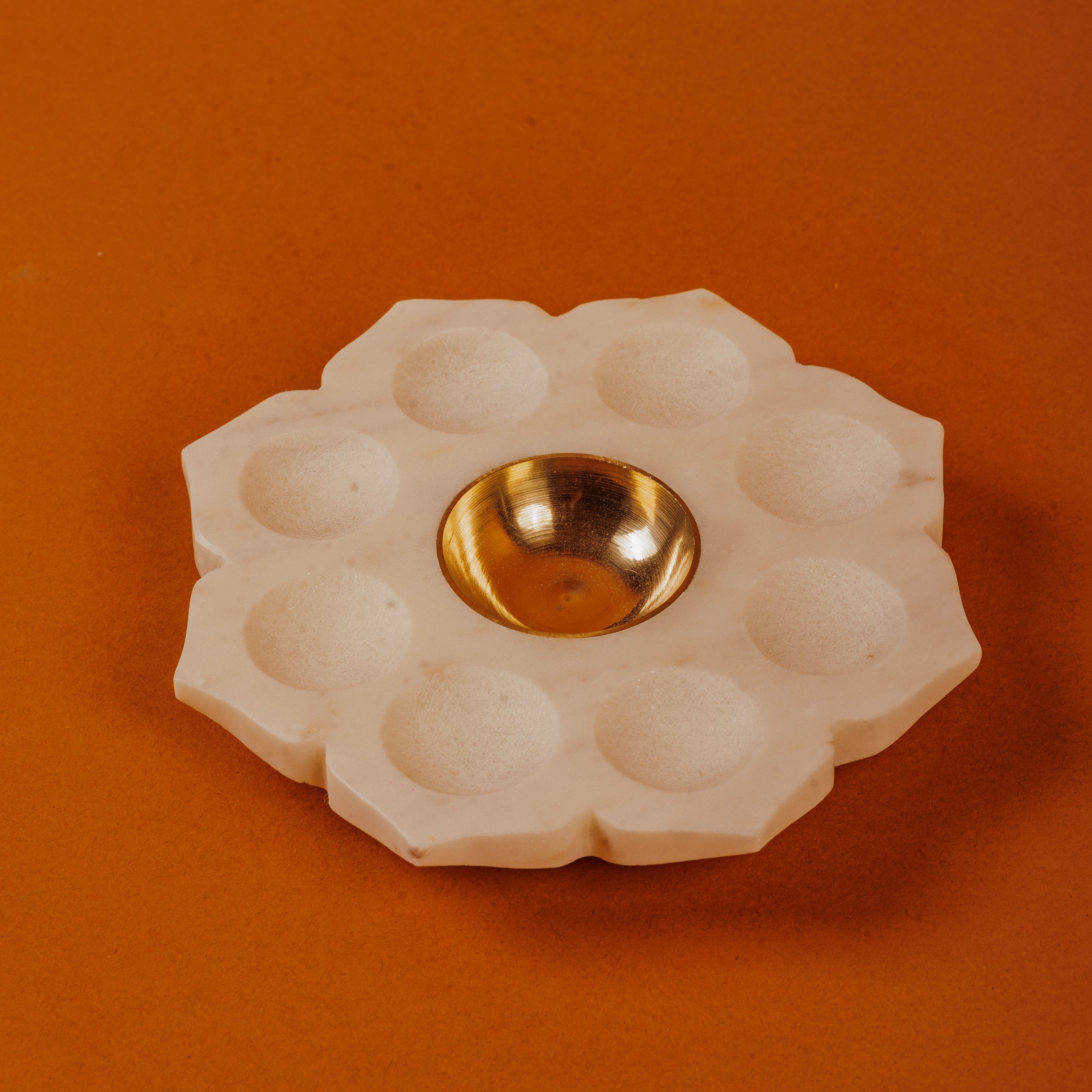 Marble Diya for Diwali & Pooja Décor