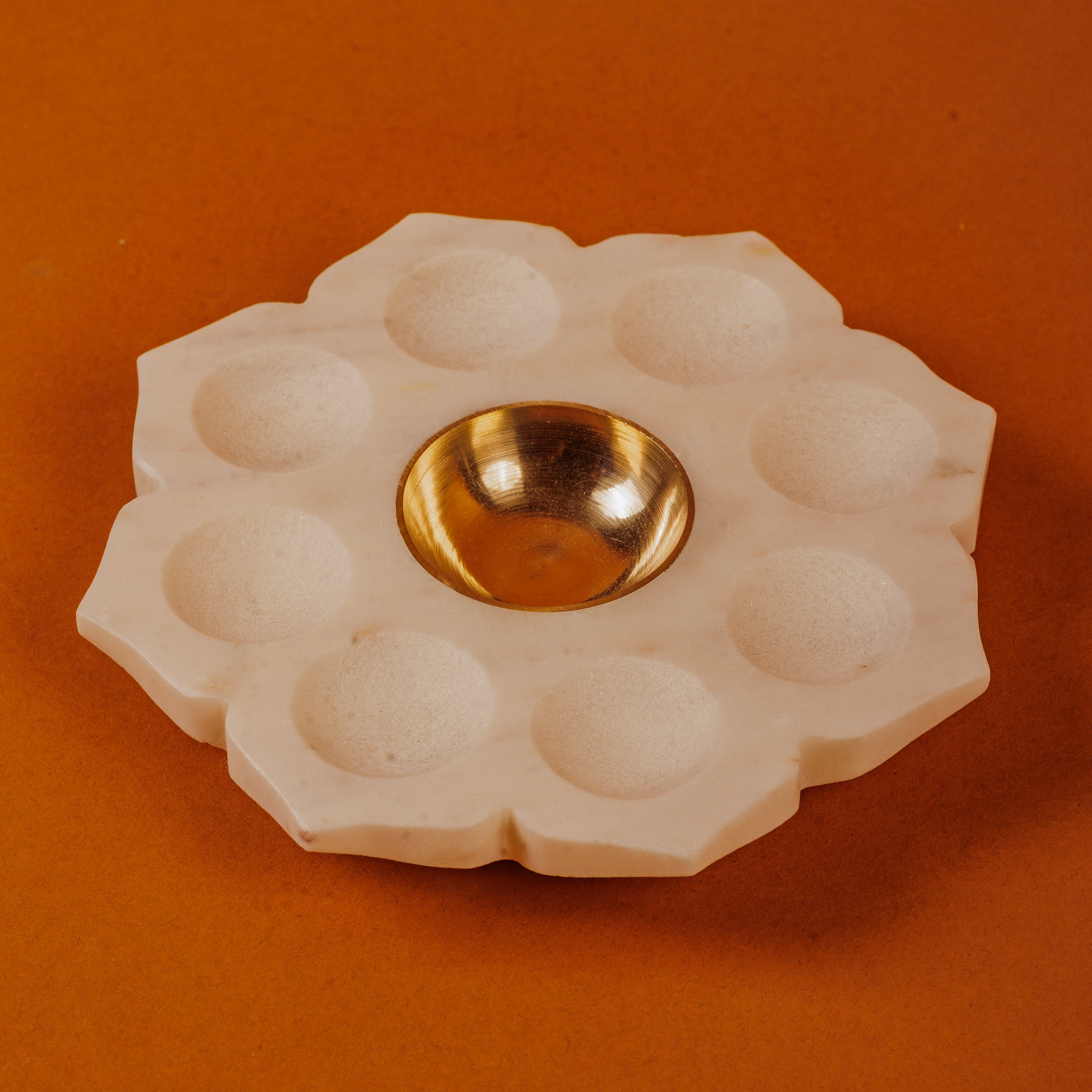 Marble Diya for Diwali & Pooja Décor