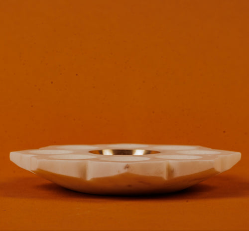 Marble Diya for Diwali & Pooja Décor