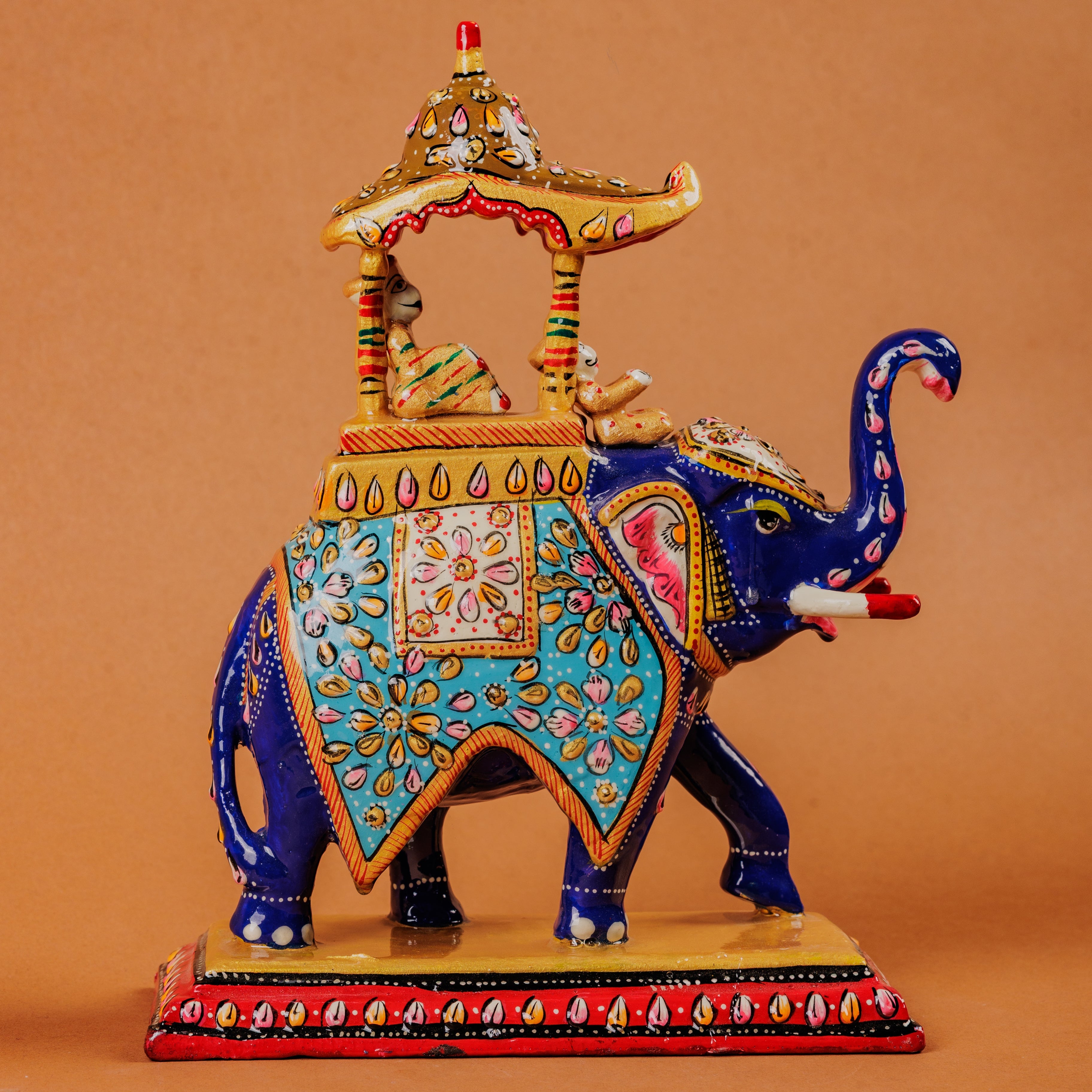 Ambabari Elephant Meenakari | Royal Decor Gift