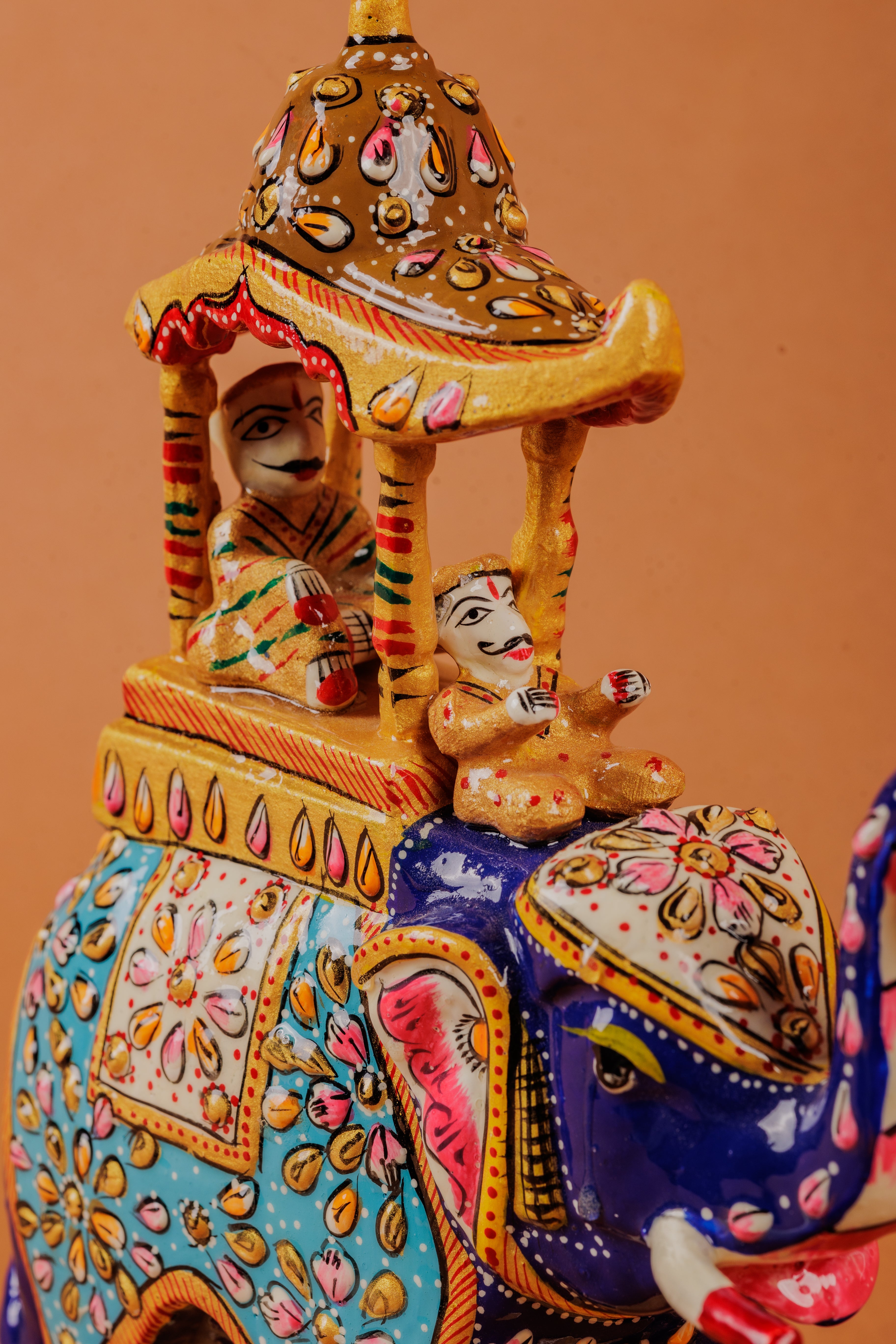 Ambabari Elephant Meenakari | Royal Decor Gift