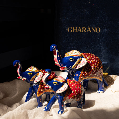 Elephant family of 3