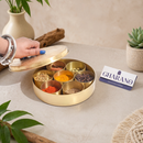 Brass Masala Box (Large)