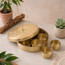 Brass Masala Box (Large)