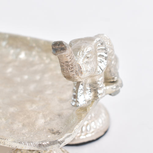 Serving Platter with Trunk of Tradition - Silver