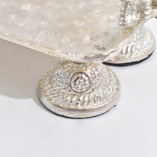 Serving Platter with Trunk of Tradition - Silver