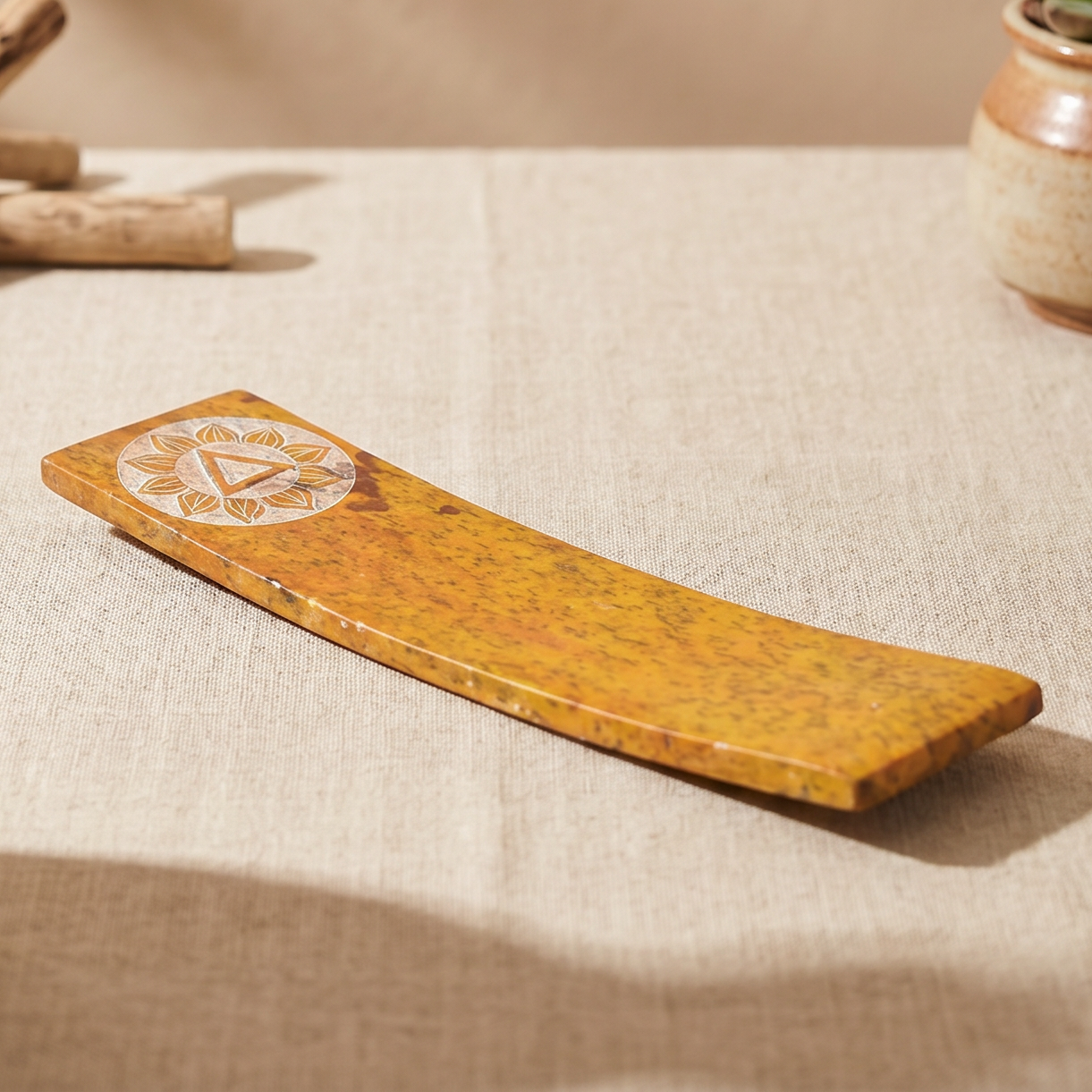 Incense Holder - Yellow