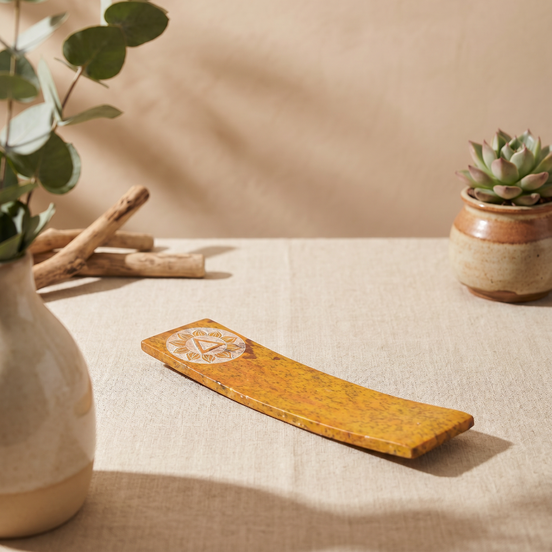 Incense Holder - Yellow