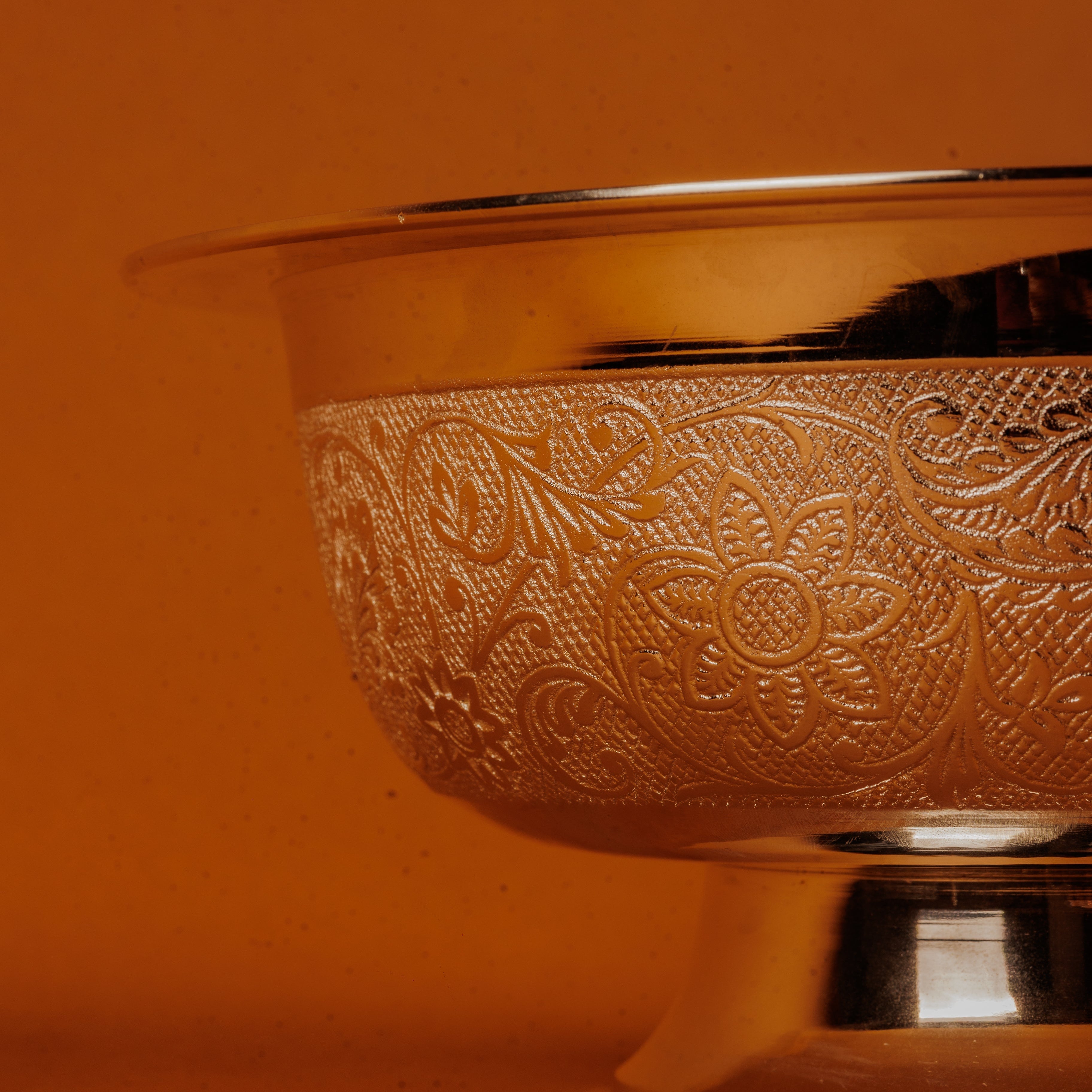 German Silver Plated Big Bowl with Lid | Luxury Serving & Gift