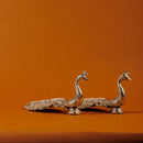 Peacock T-Light Candle Holder | Decorative Festival Gift