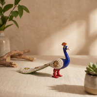 Meenakari Stone Peacock