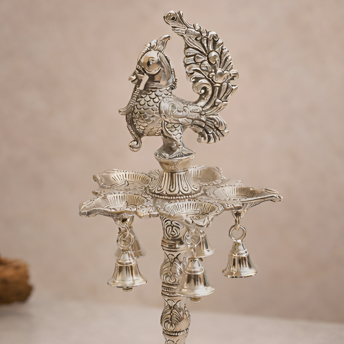 Rajsi Peacock Samai with Bells