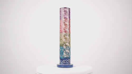Marble Incense Sticks Holder - Design Inspired by 7 life chakras