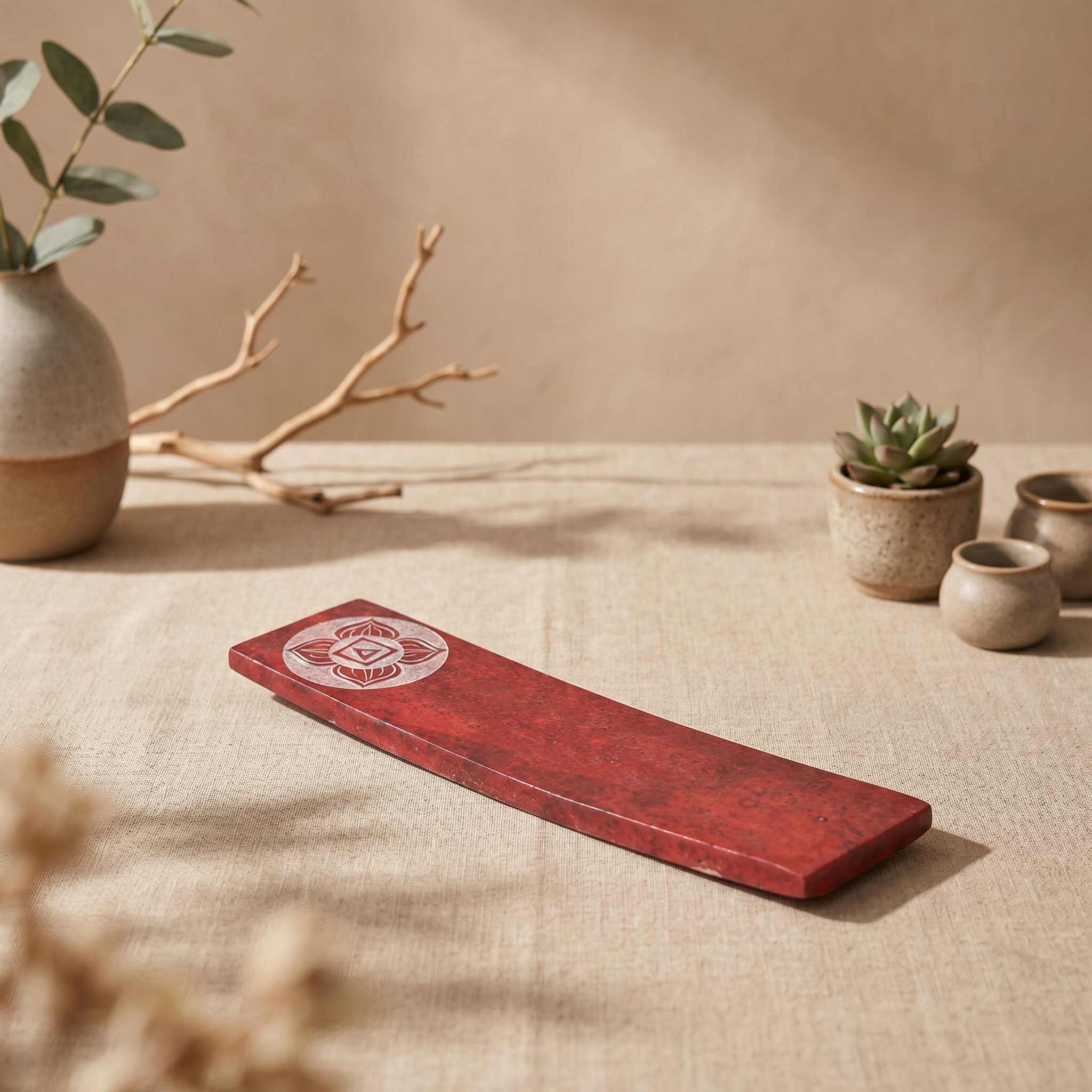 Incense Holder - Red